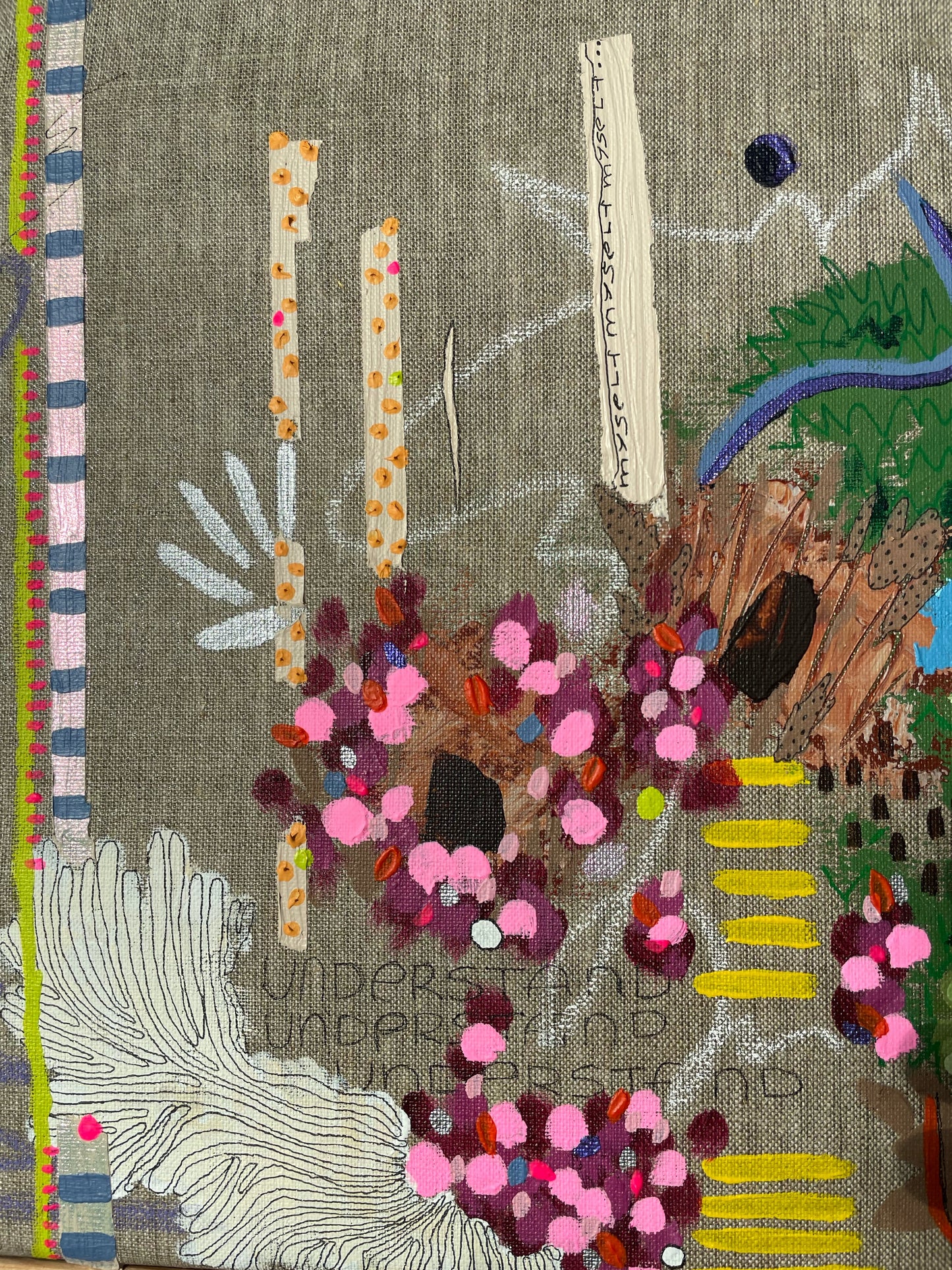 Scheme of accepting yourself / 60x81 cm