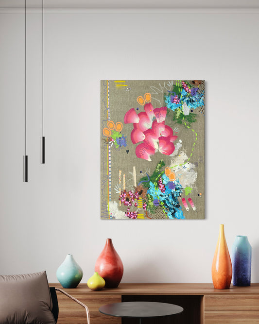 Scheme of accepting yourself / 60x81 cm