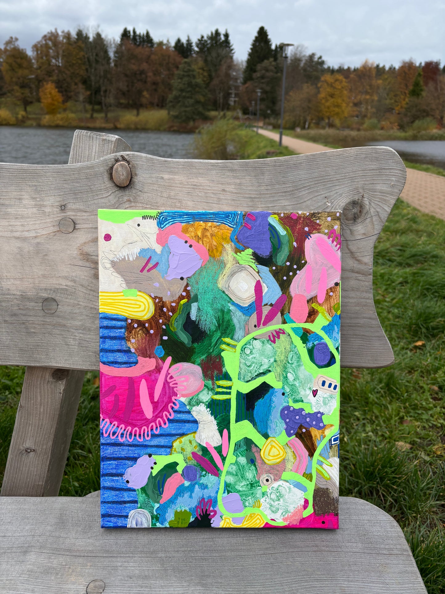 Life with the Dog / 30x40 cm