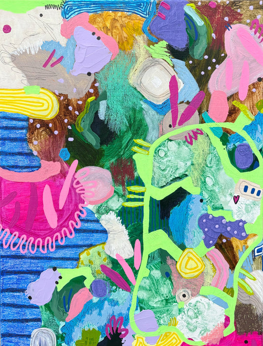 Life with the Dog / 30x40 cm