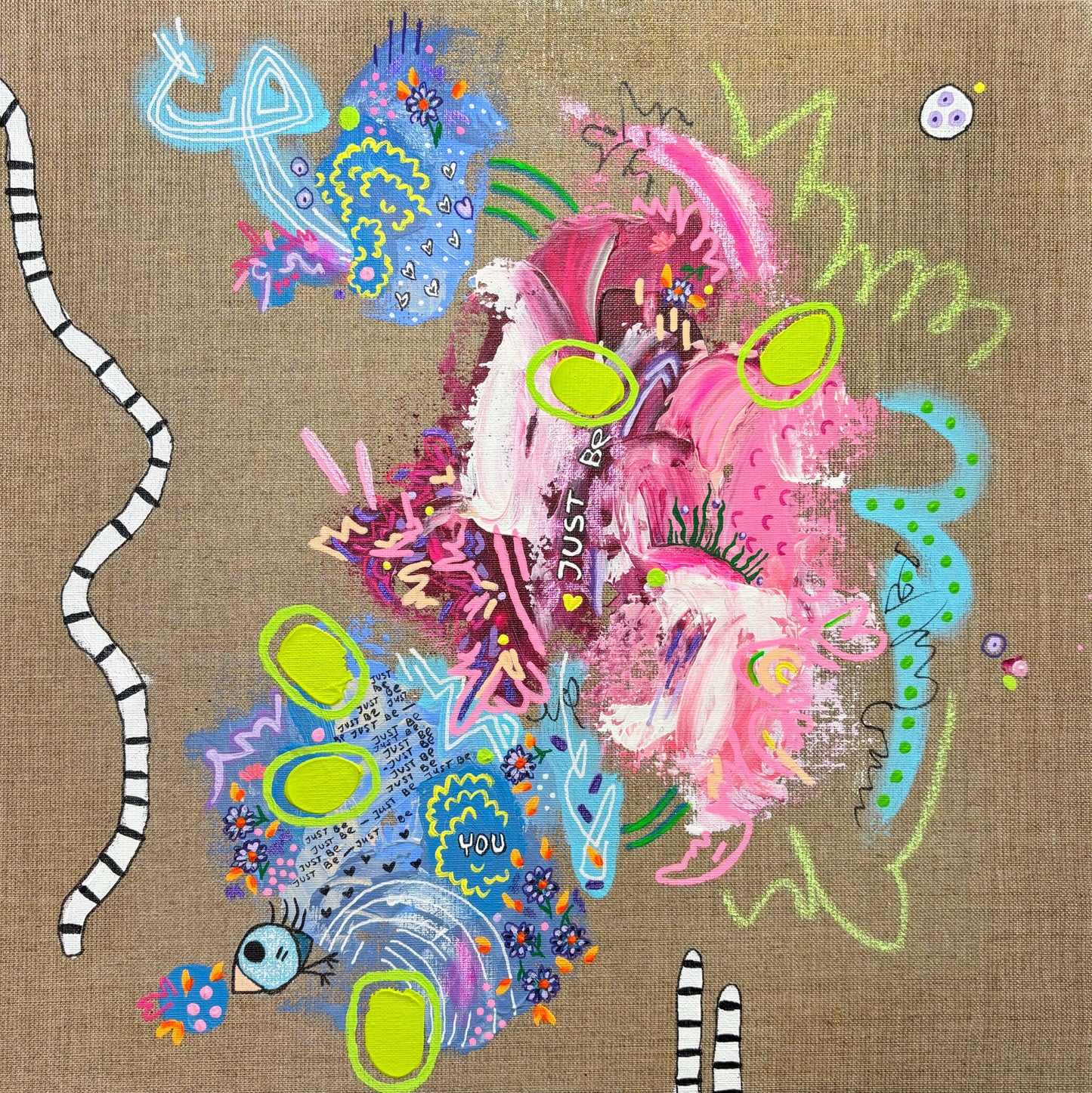 5. Just be ME. / 40x40 cm