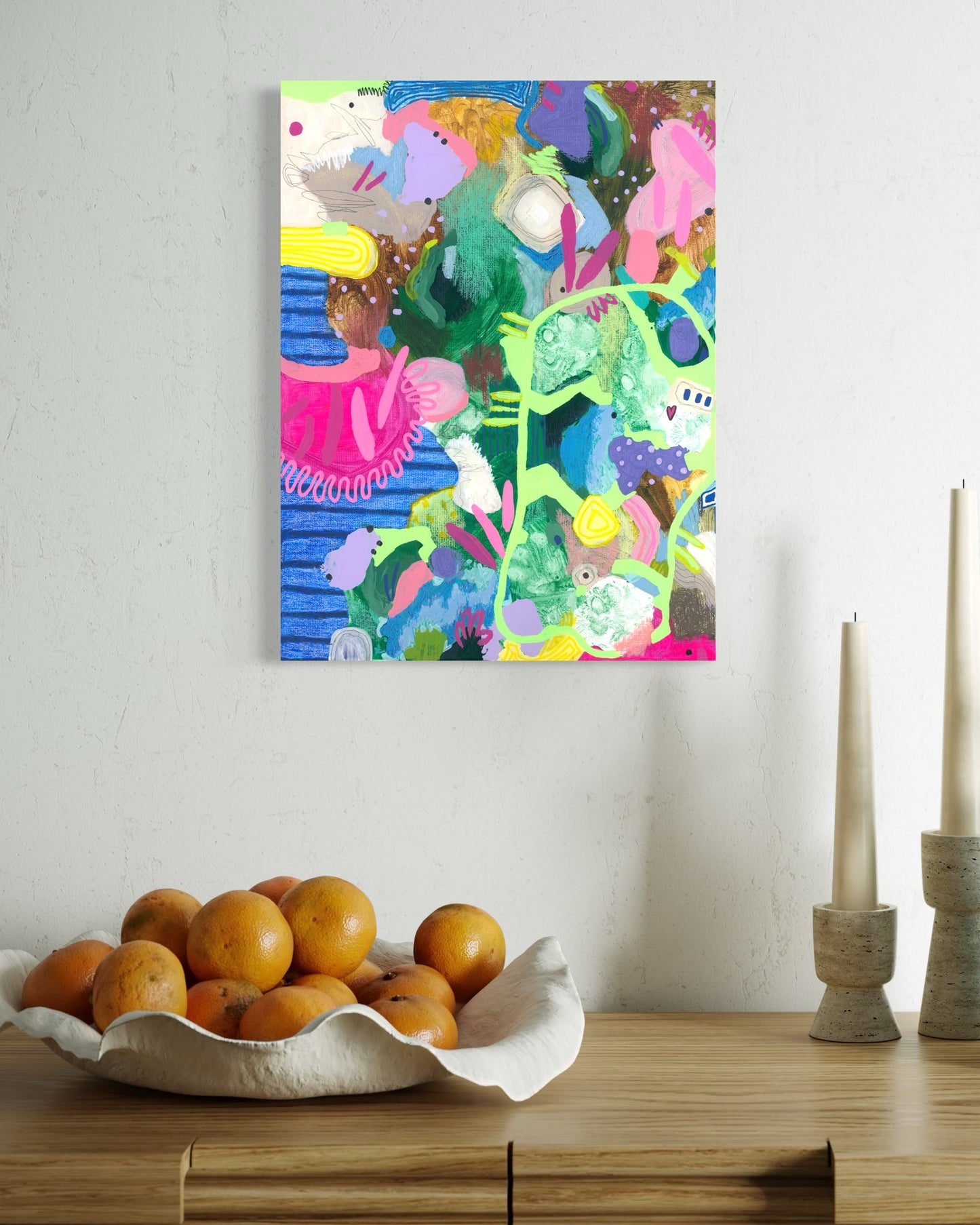 Life with the Dog / 30x40 cm