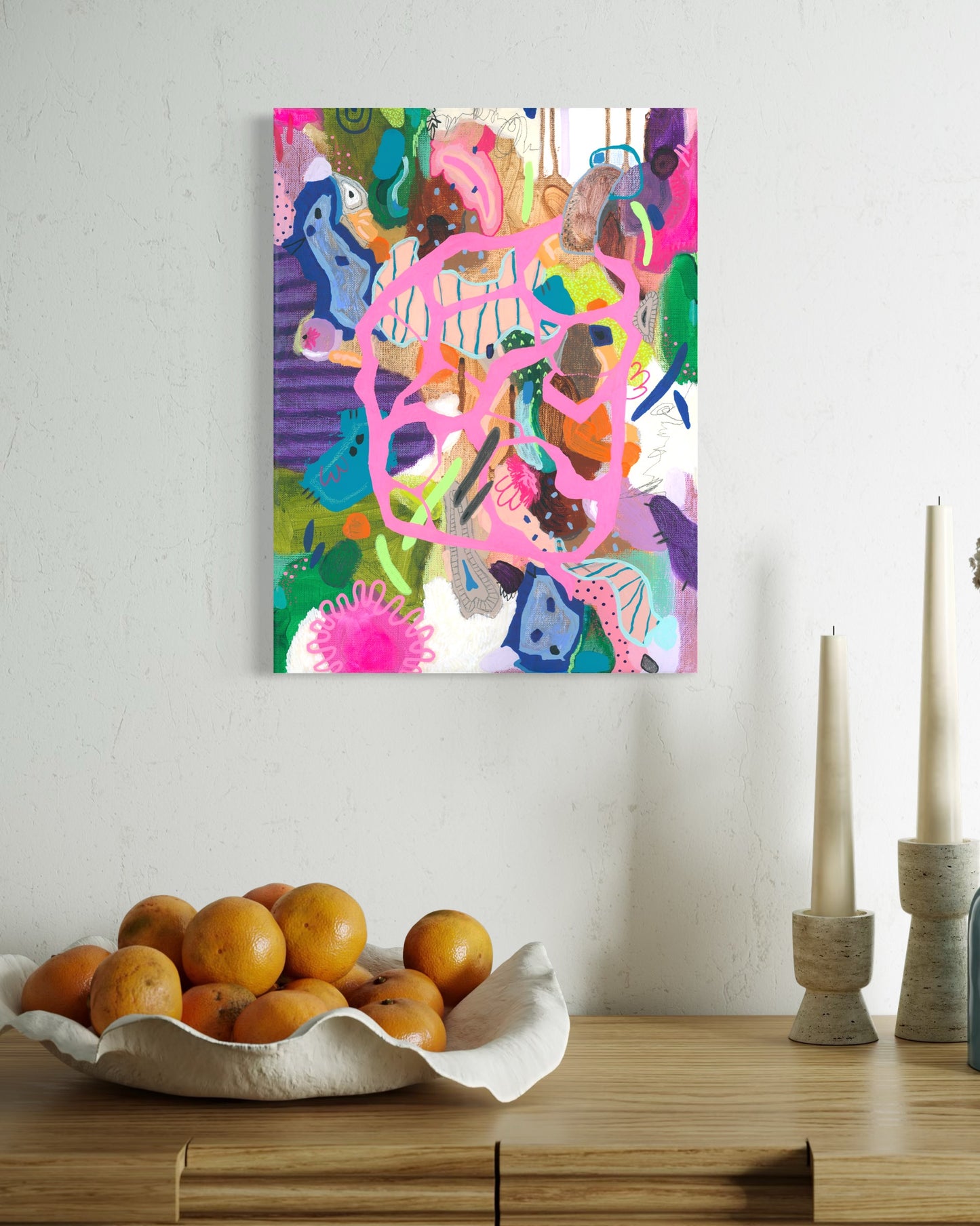 Let me introduce myself / 30x40 cm