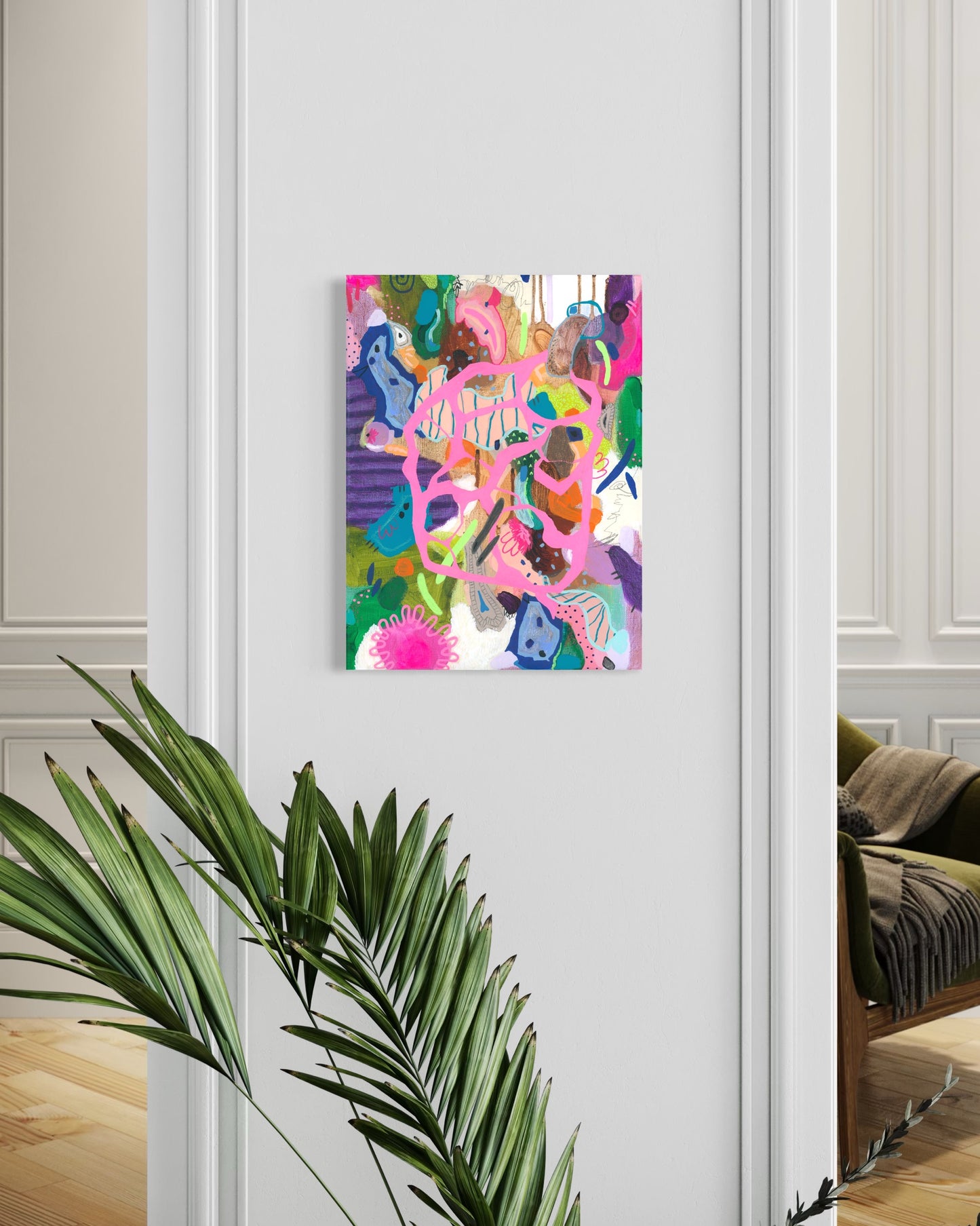 Let me introduce myself / 30x40 cm