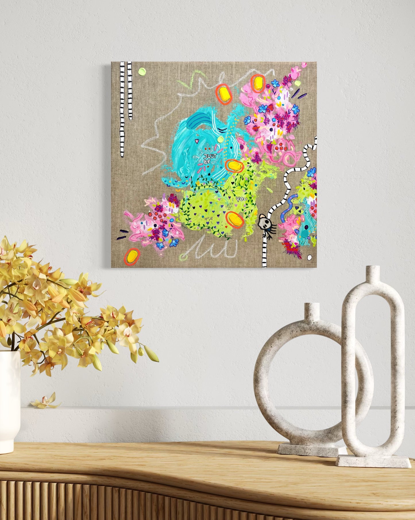 4. Just be Me / 40x40 cm