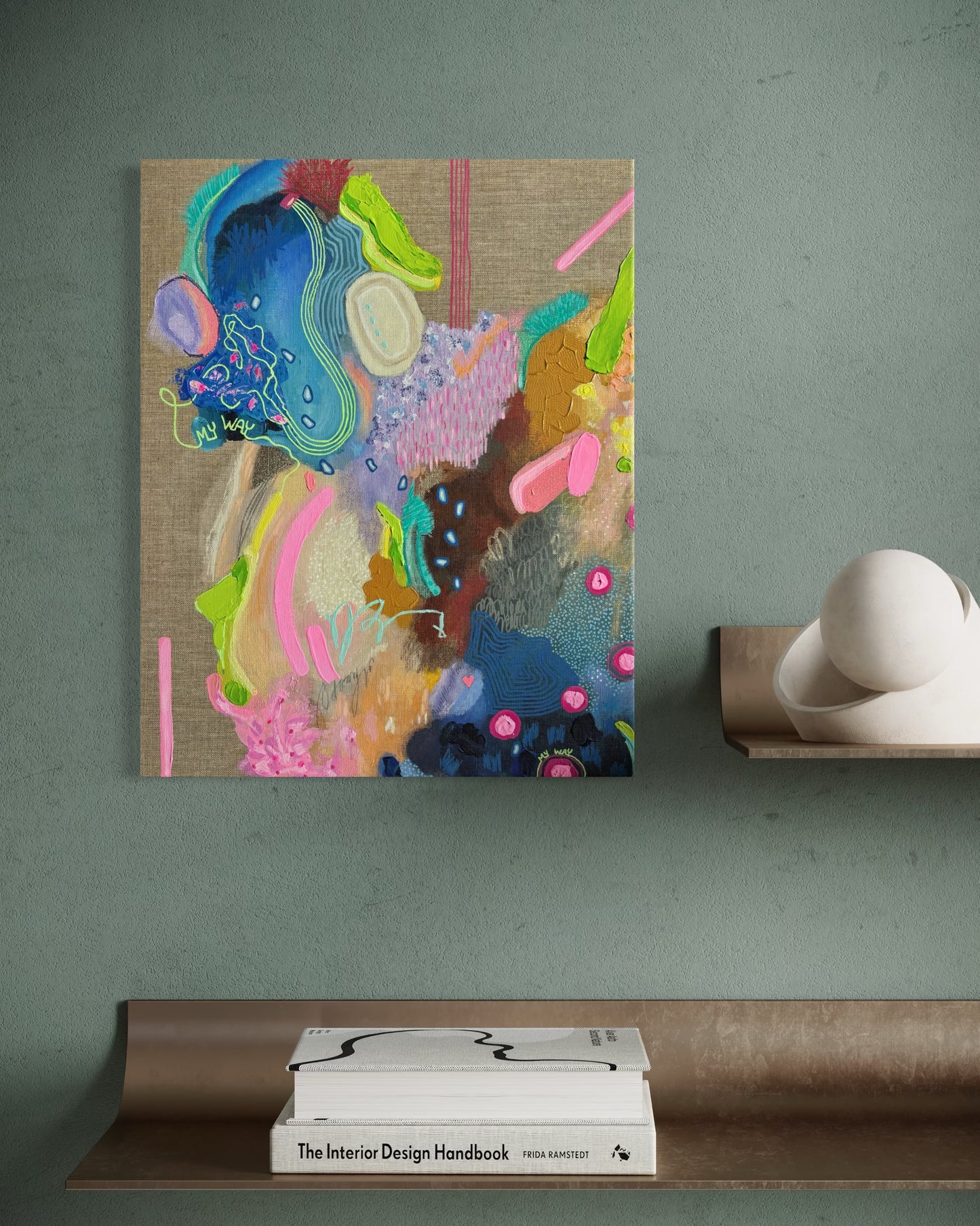 Me. My way / 40x50 cm