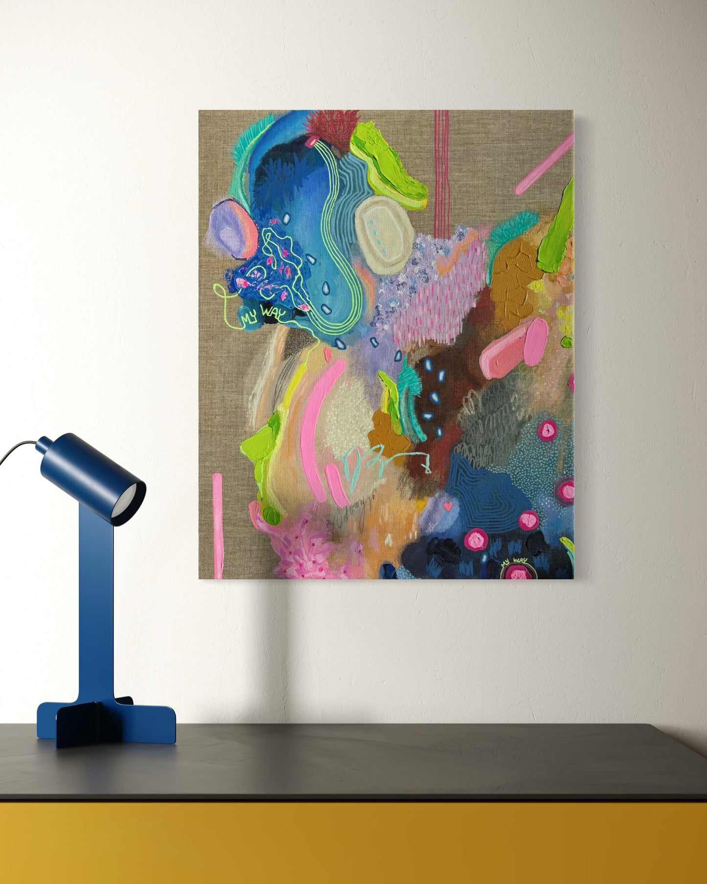 Me. My way / 40x50 cm