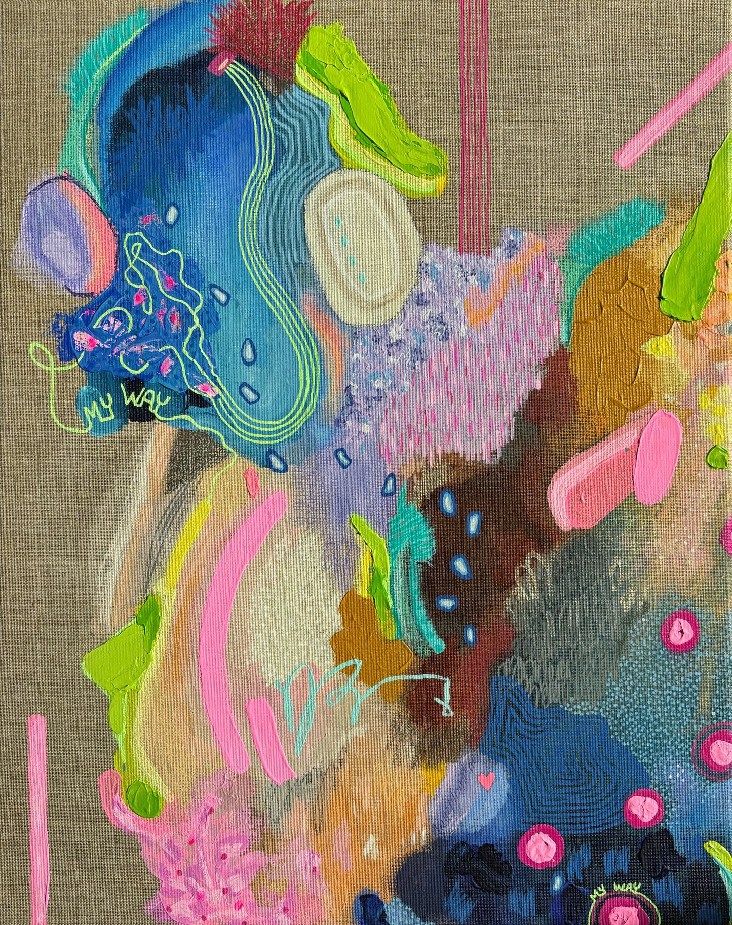 Me. My way / 40x50 cm