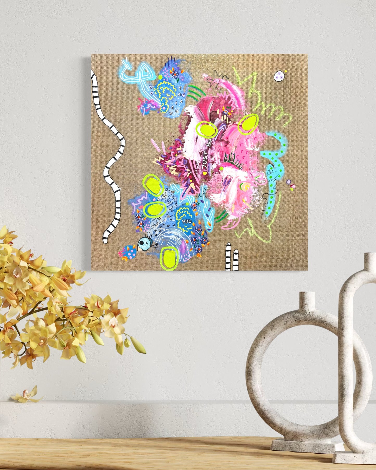 5. Just be ME. / 40x40 cm