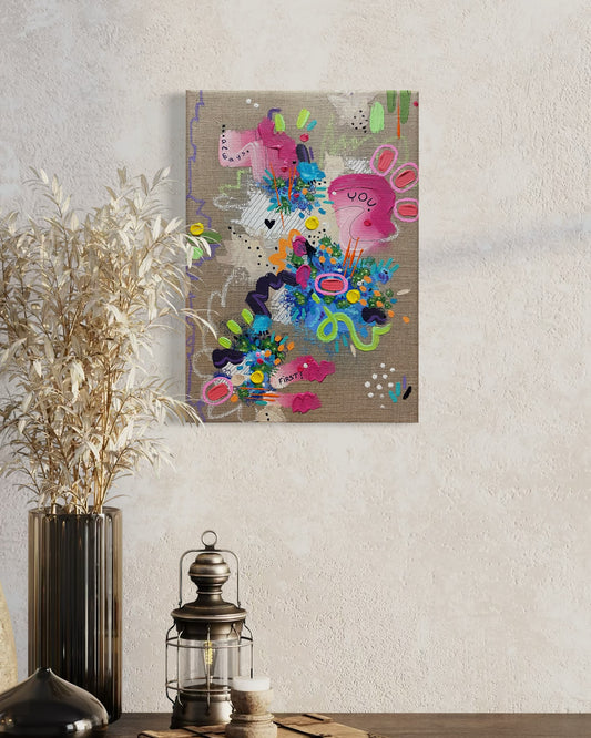 You are the first for you / 21x30 cm