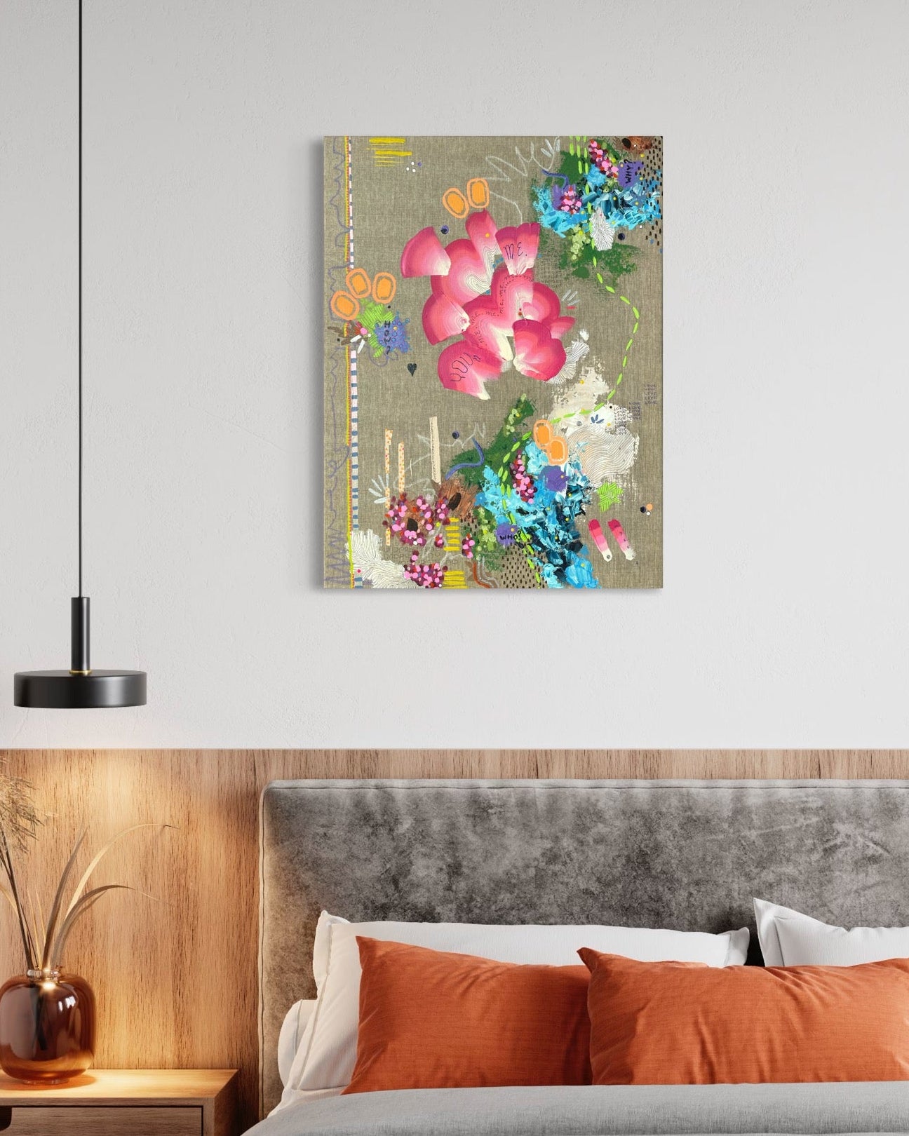 Scheme of accepting yourself / 60x81 cm