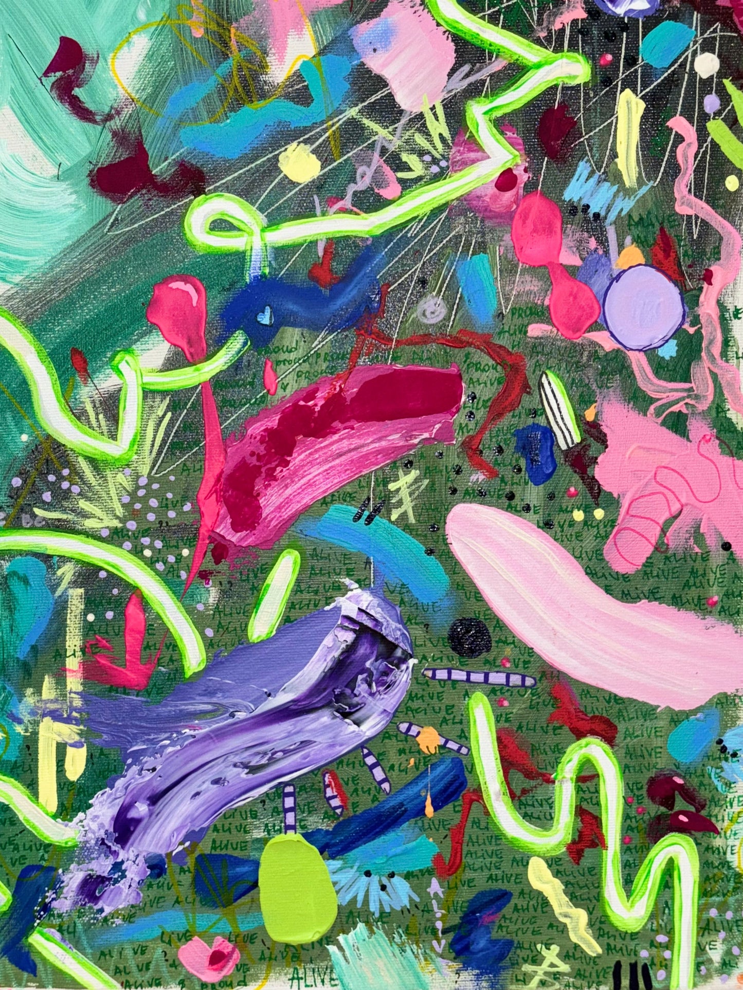 Alive&Proud / 60x80 cm