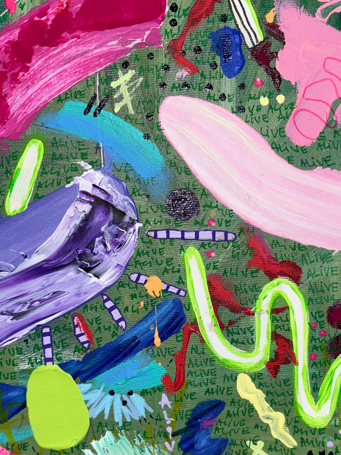 Alive&Proud / 60x80 cm