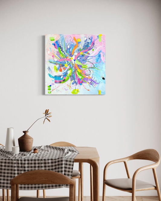 Love as it is / 80x80 cm