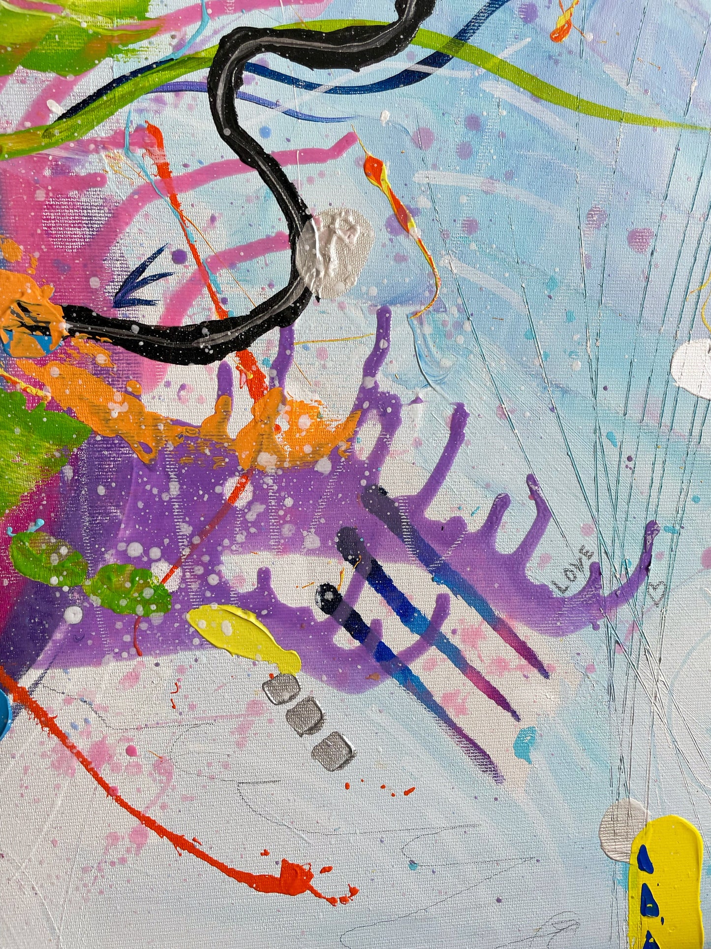 Love as it is / 80x80 cm